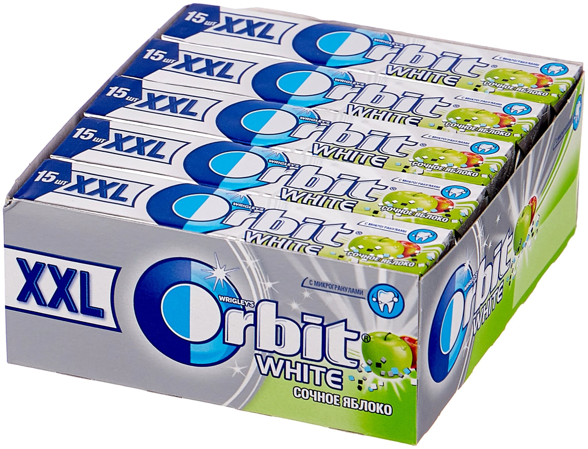 Жевательная резинка Orbit XXL White