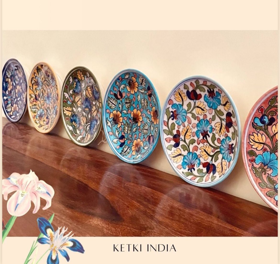 Love from Delhi ♥️

To buy these lovely handcrafted wall plates/for catalog, you can WhatsApp : wa.me/918890499678

Check out more collection here : Instagram: instagram.com/ketkiindia?utm…
 
#handcrafted #bluepottery #handpainted
