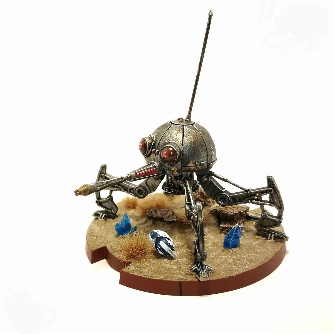 SWLegionEs's tweet photo. Droide araña enano DSD1. Pintado por Nacho21088

#starwars #starwarslegion #swlegion #wargames #miniaturas #miniatures https://t.co/LGpINMlLgX