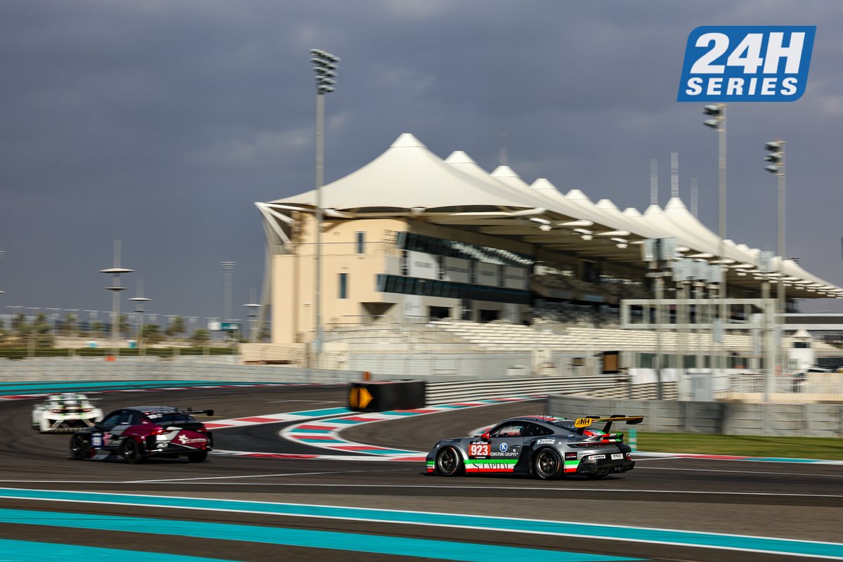24HSERIES's tweet photo. #24HSERIES | We’re 1hr in to the #6HABUDHABI 

1 #BaronMotorsport (86)
2 #LPRacing (88)
3 #KoxRacing (48)
4 @LeipertMotorsp (10)
5 #Huber (923)

Results (https://t.co/wJOCPlzzJt) and per class (https://t.co/SjgFZYl39H)

@ymcofficial https://t.co/AnWcVkxOHr