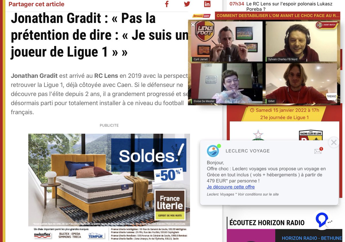 theuhhhhh's tweet photo. Hey @LensoisComLive, ça manque quand même d’un peu de pub sur ton site. Regarde, on arrive encore à lire une partie du titre et de l’article... 🙄 #illisible #RCLens https://t.co/inokeOp9rX