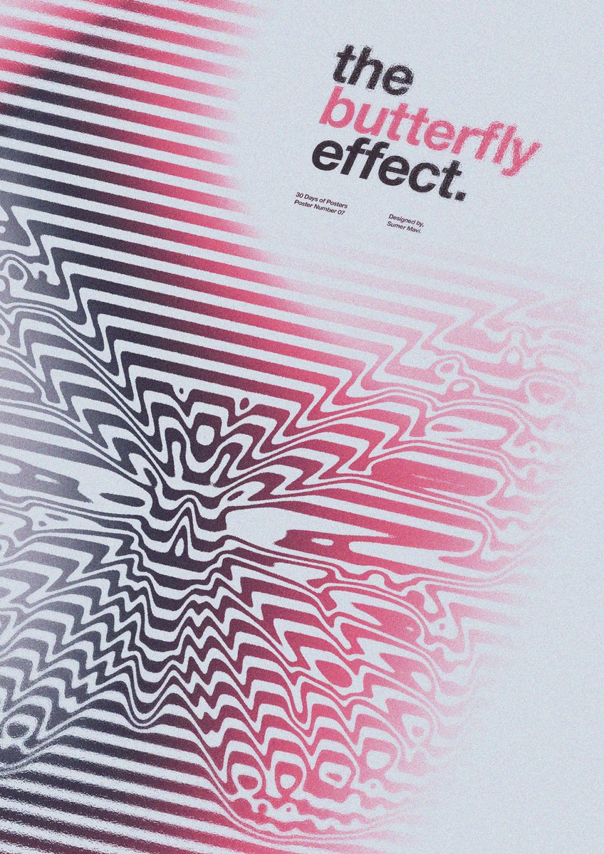 sumermavi's tweet photo. The Butterfly Effect
Day 07 https://t.co/s5UQ8oFbnA