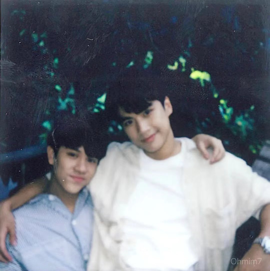yake0629's tweet photo. #BadBuddySeriesตอนจบ
爱你们patpran ohmnanon 今天降温，看完结局，暖暖的 https://t.co/6A7YFEzP5d