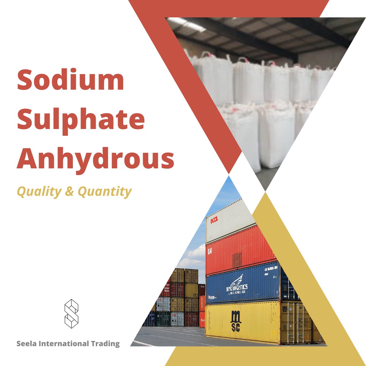 SeelaTrading's tweet photo. We are providing natural Sodium Sulphate Anhydrous grade and other Viscose Grades.

For queries and more details contact us at:

Email: m.sabbah@seelatrading.com
WhatsApp: +971505593793
https://t.co/8ovlZOUTxO

#sodium #sodium_sulphate #sodium_sulfate #sodium_sulphate_anhydrous https://t.co/WaNQN4xzhu