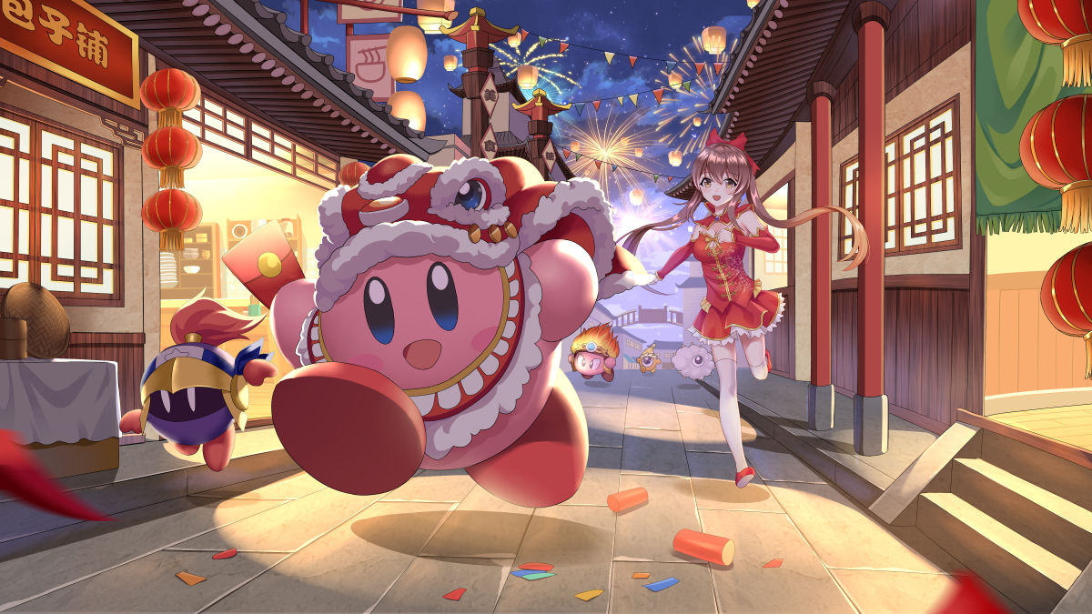 恭贺新春2022 #女の子 #LuLu_001m #白スト #SpringFestival #2022年 #Kirby https://t.co/1un3vp9l2C https://t.co/qmspc1alwv