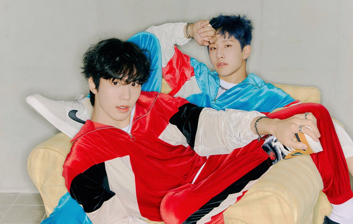 allkpop's tweet photo. JinJin &amp; Rocky debut with "Just Breath" on 'Show! Music Core'!
https://t.co/5BQs28lzl9 https://t.co/3UoS4RR58b