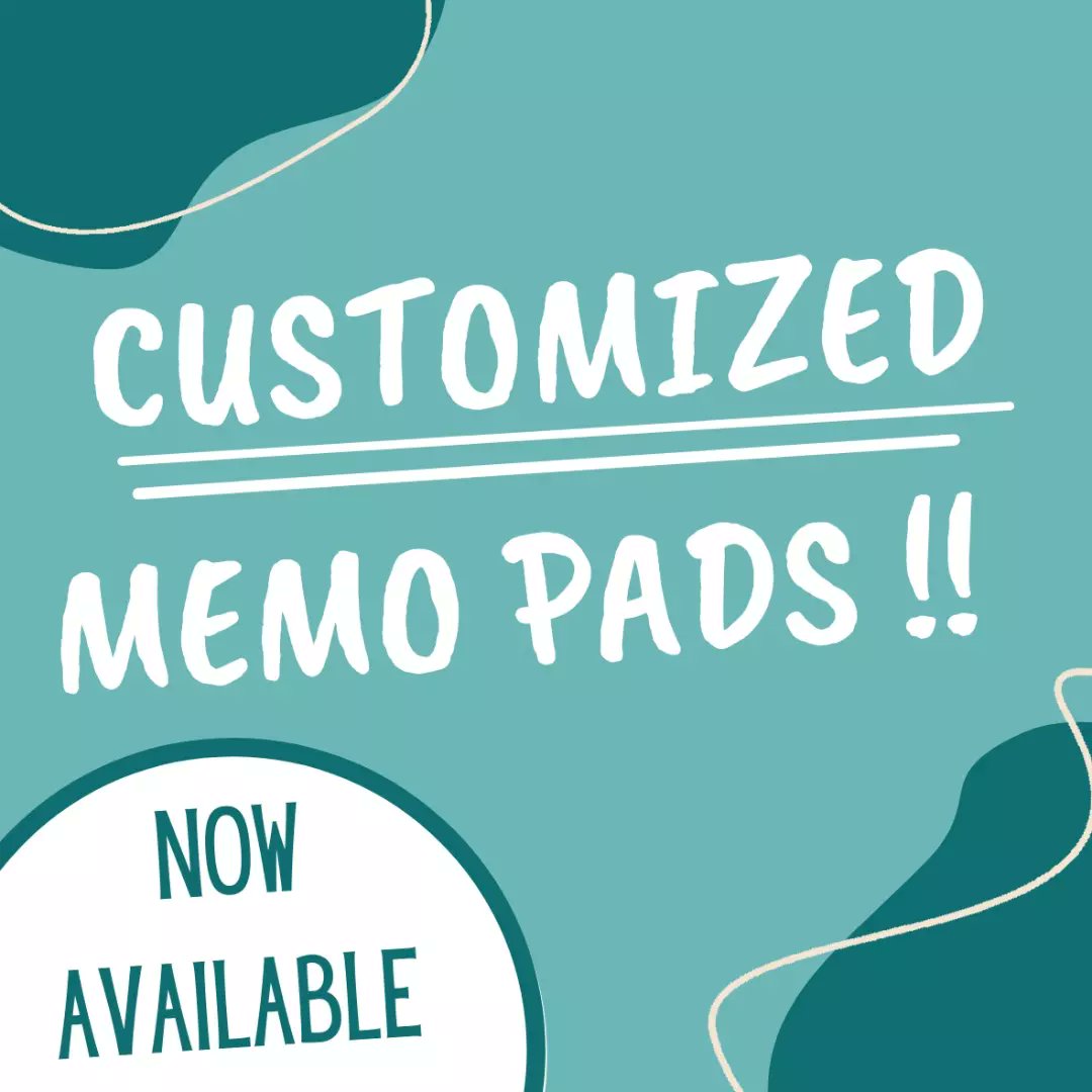 kraftpop_ph's tweet photo. Attention! Customized Memo Pads are now available on our shop! ❣💕

You may send us your ideas for your designs via DMs on Instagram, Twitter, or Shopee. You may also send your customized designs via email at kraftpopph@gmail.com

#stickersph #notepadsph #sale #kpopph #nct #bts https://t.co/PexEhNXKFa
