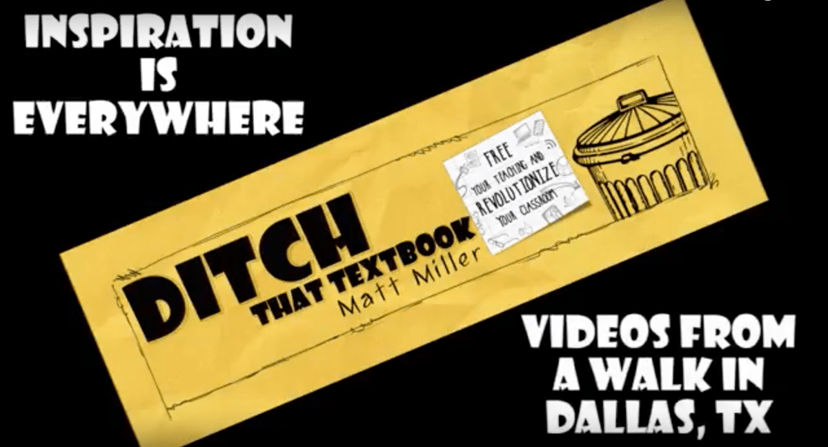 jmattmiller's tweet photo. Inspiration is everywhere: 20+ creative teaching ideas

https://t.co/pQVko5Wll0

#ditchbook https://t.co/6c5eUvKyBh