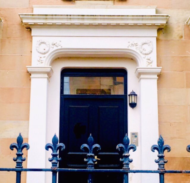 DennistounStyle's tweet photo. Dennistoun doorways. The Doric columned close and main door are particularly impressive! No. 5 has amazing wally tiles! 📸MB @GlasgowHeritage @MurphyNiallGLA #dennistoun #doriccolumns #Glasgow #glasgowheritage #tenements #tenementheritage #Victorian https://t.co/kQ9DMGPh1r