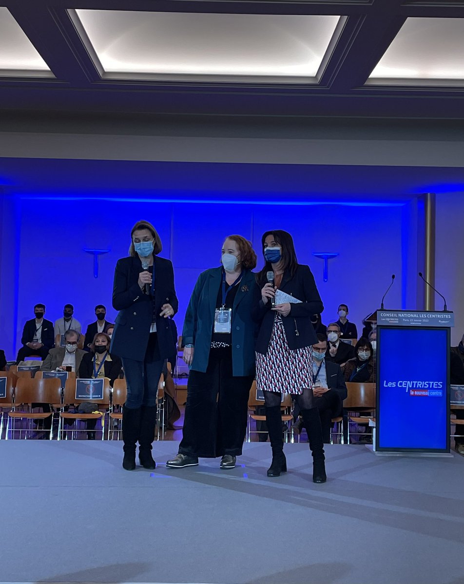 JCentristes's tweet photo. 🚀 Lancement des « Femmes Centristes avec @vpecresse » par @ncolin_oesterle, @C_Derouard et Isabelle Deleu : « Ensemble et avec @vpecresse nous devons lancer une véritable dynamique en faveur des femmes ! »
#CNCentristes https://t.co/oBNXLDsDjR