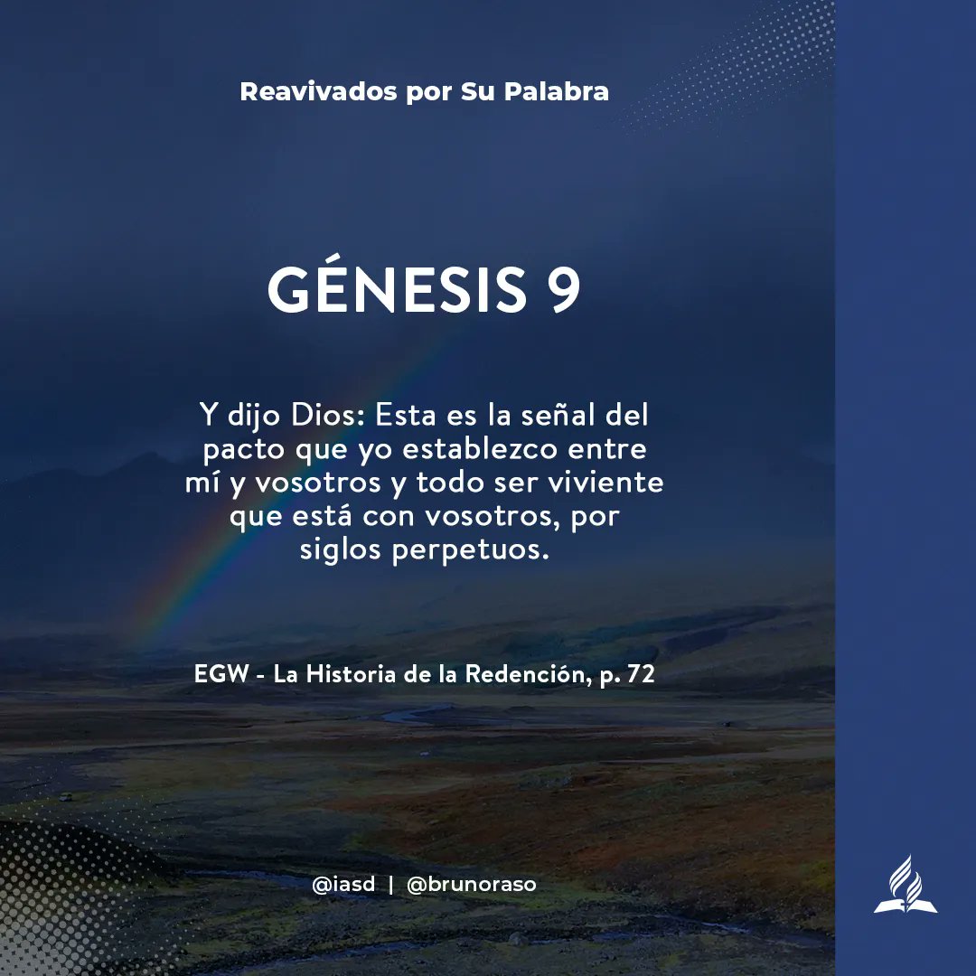Bruno Raso's tweet "Dios continúa bendiciendo a Noé y a