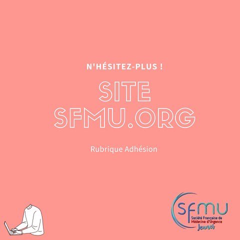 Adhérer à la SFMU c’est maintenant ! On renouvelle ou on adhère tout simplement pour bénéficier des tarifs réduits et autres abonnements gratuits !  #sfmu <a href="/SFMU_MS/">SFMU</a> #Emergency