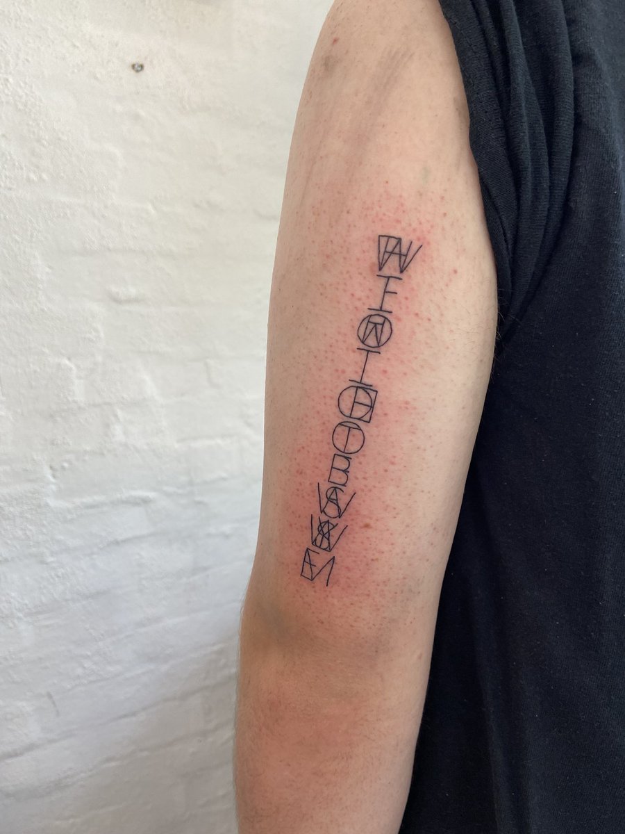 e1871_'s tweet photo. “What if who I hoped to be was always me”. @jonbellion inspiring a new piece and a reminder that the old you would be proud of where you are now❤️❤️ @TeamVisionary #StupidDeep #JonBellion https://t.co/jLD0a0dprg