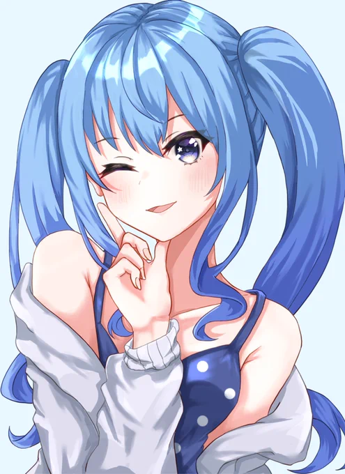 ツインテもかわい～～～! #ほしまちぎゃらりー 
