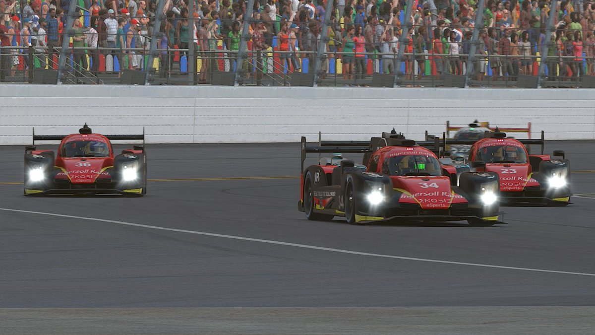e_enosis's tweet photo. Daytona Day!!! Llegó el día y nuestras #24Horas de Daytona empiezan a las 13.00H con 2 Dallara P217, 2 Ferrari 488 y 1 Lamborghini Huracán. Mucha suerte a los 5 equipos de @e_enosis, nos vemos en la meta!!! 💪💪💪#iracing #simracing #daytona #somosingersollrand https://t.co/0WXmxi4tcU