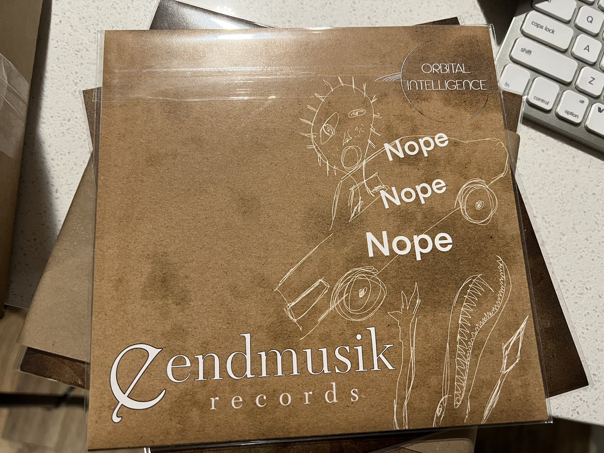 HypatiasAngst's tweet photo. Don’t know what they are but they’ve got @endmusik and @orbital_int on the packaging …. They’re square and got here from @crypticcarousel https://t.co/b8nYMLyEKY