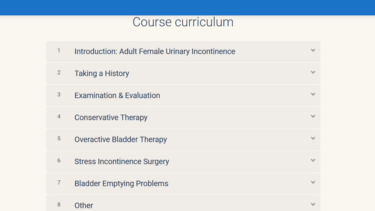 Online Continence Course for Health Professionals tweet media