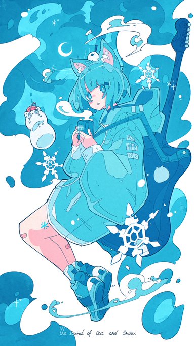 「雪だるま ソロ」のTwitter画像/イラスト(人気順)