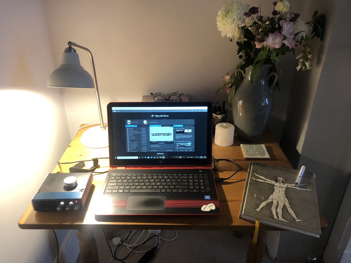 leonjrussell's tweet photo. Songwriting Saturday
Superb rehearsals yesterday
A 14m30 s EPIC piece - “ Vacuum State” has now come together after continuous & considered crafting.
On to the next track today “The Overview Effect
#NewMusic #songwriting #recordingstudio #rockmusic #melodicprog #album2 https://t.co/9Hdyk85aBM