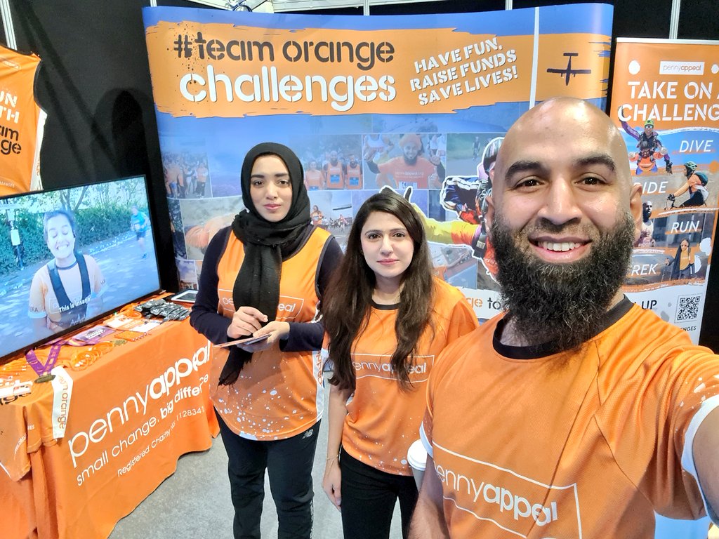 The doors are open 🥳 See you soon? @nationalrunshow pennyappeal.org/challenges #NationalRunningShow #RunShow