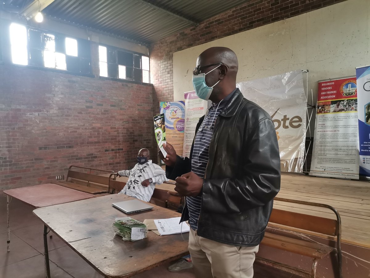 The voter registration blitz phases for 2023 elections will run from 1 to 28 February and 11 to 30 April, 2022 says <a href="/ndlovu_ndodana/">Ndodana Ndlovu</a> #EkhayaVote2023 <a href="/mdladlaspeaks/">#Propheticleadership</a> <a href="/wildtrustzim/">Women's Institute for Leadership Development</a> <a href="/citezw/">CITE</a> <a href="/communitypodium/">Community Podium</a> <a href="/NYDT1/">National Youth Development Trust</a> <a href="/habakkuktrust/">HABAKKUK TRUST</a> <a href="/table_girls/">TheGirlsTable</a> <a href="/byopra/">Bulawayo Progressive Residents Association (BPRA)</a> <a href="/ZESN1/">ZESN</a>