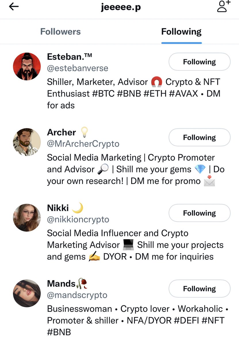 PJeeeee's tweet photo. @jiims @mandscrypto @nikkioncrypto @MrArcherCrypto @estebanverse https://t.co/OArDvF9LkN