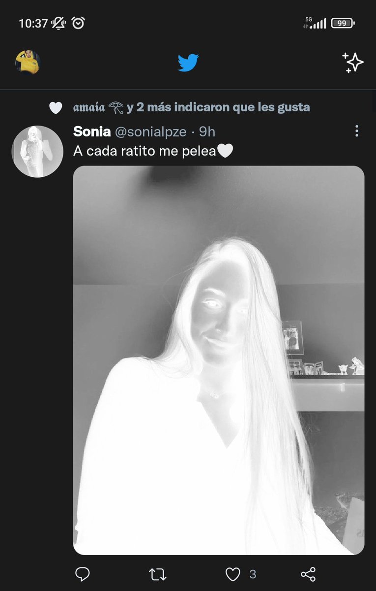 Bruno_8199's tweet photo. @sonialpze Me he despertado, he abierto Twitter y esto es lo primero que he visto https://t.co/v8CFIv2Omg