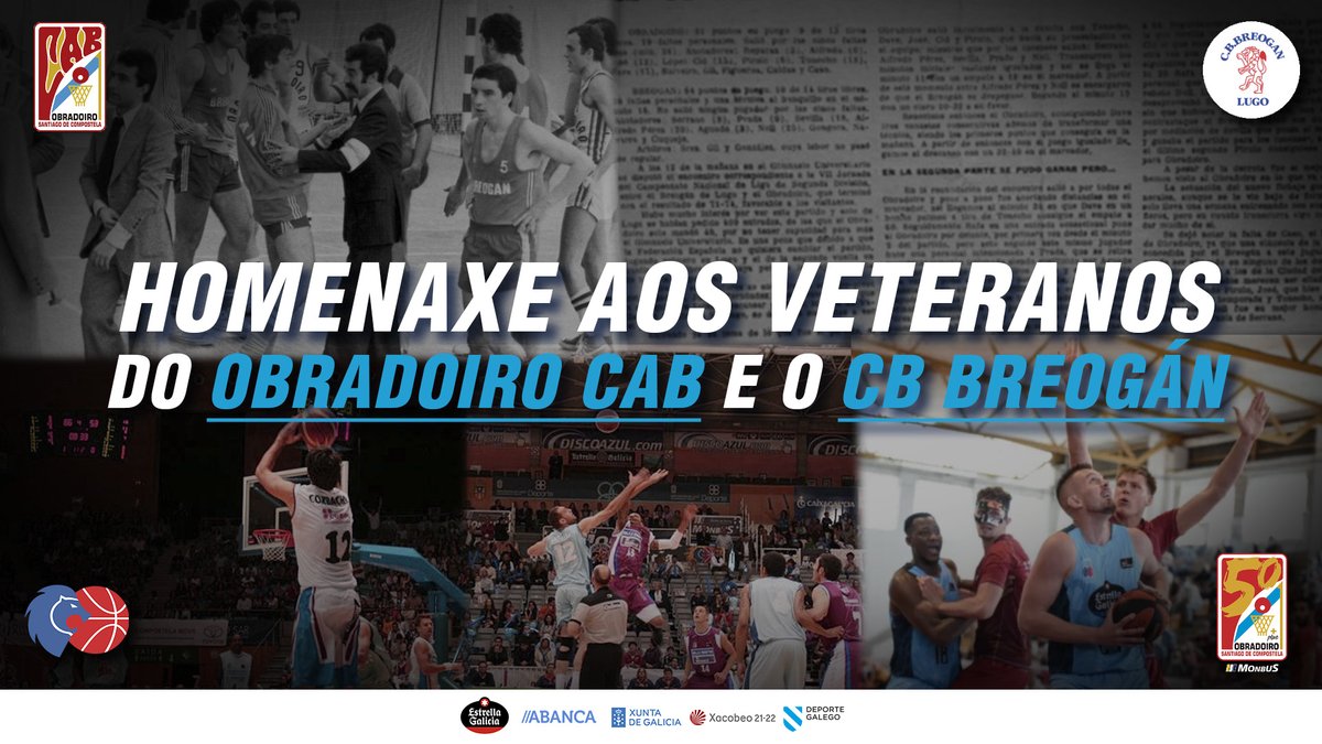 Dous clubs.
Dúas historias diferentes.
Pero algo en común.

Mañá, no descanso, homenaxearemos aos veteranos do Obra e Breo. Homenaxearemos a nosa historia.

#SomosObra