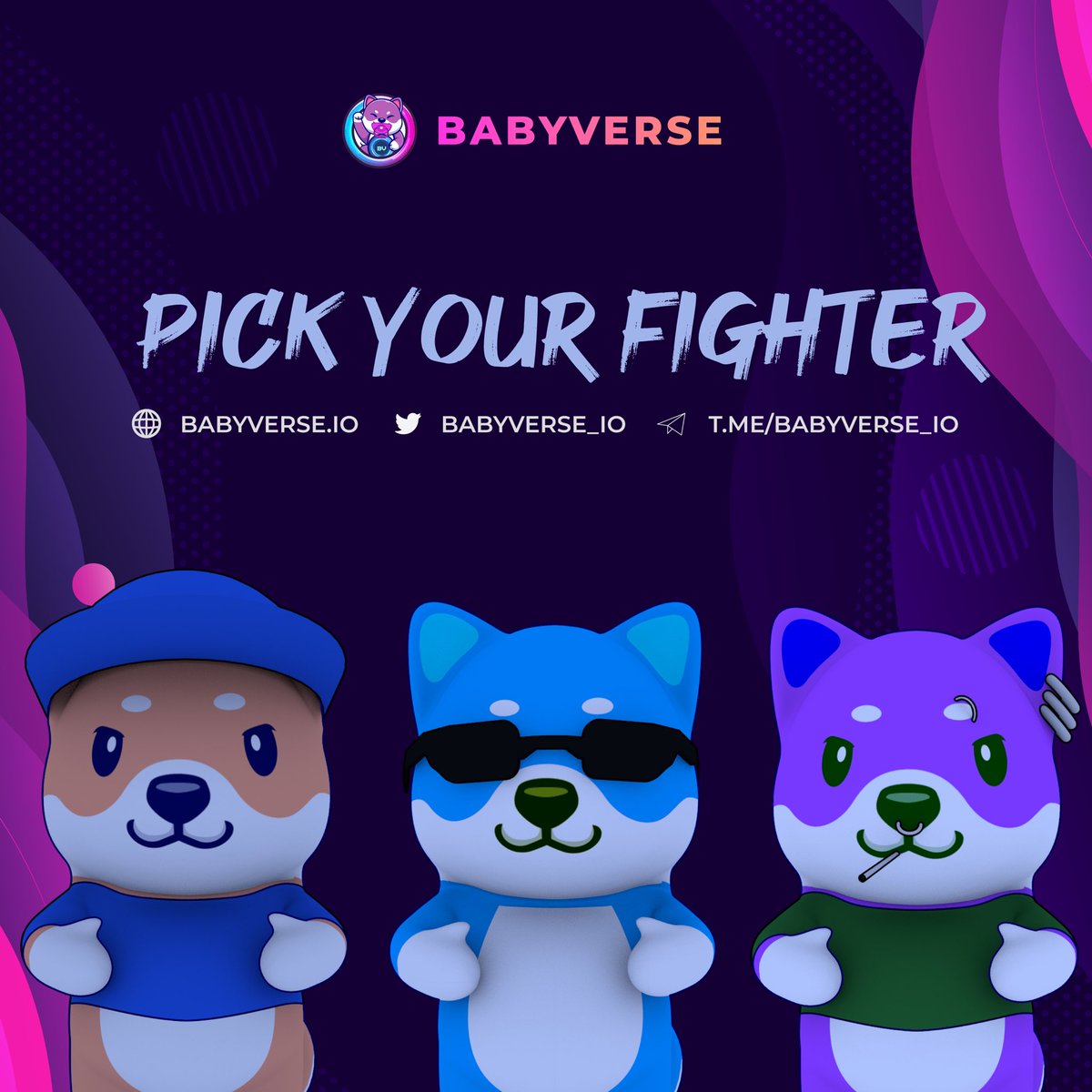 Soon you will be able to choose your own character and play #P2E games on our BabyWorld! 

Hop in our rocket ship as we are about to take off 🚀

#BabyVerse #Metaverse #Binance #BSC #Giveaway #Whitelist