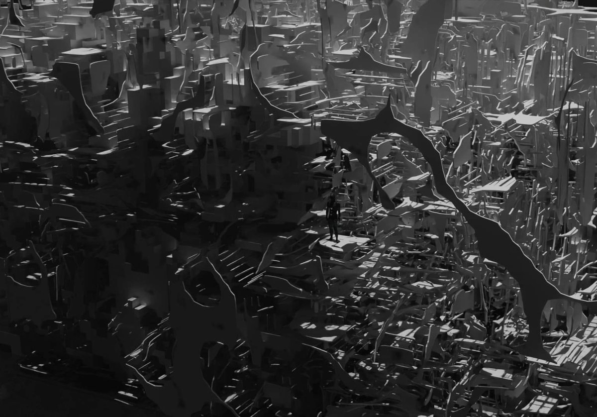 DanCap39071061's tweet photo. Impossible Ruins #3dart #digitalart #DigitalArtist #ruins #blackandwhite #Blender3d https://t.co/JO1V1SvZyb