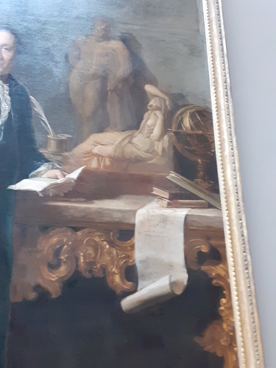 PhPrudent1's tweet photo. Et bien sûr, mon cher #pompeo sans lequel je ne serais rien ... #batoni #grandtour #rome #settecento https://t.co/sZXnGsEGWJ