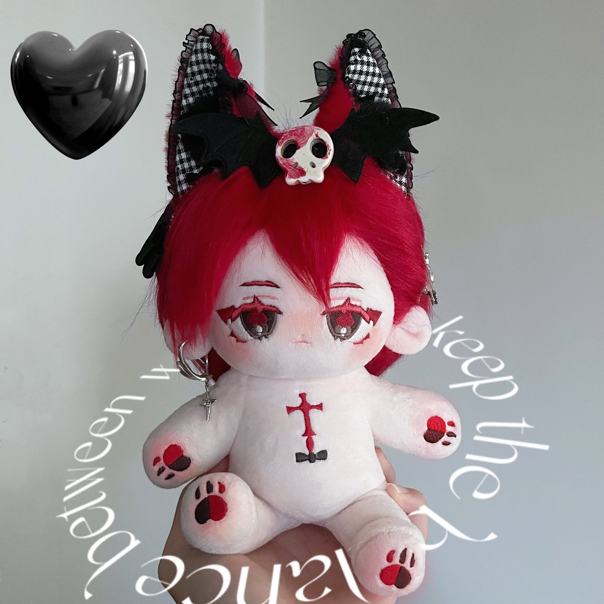 Chaos without cloth！🐺#20cmdoll #棉花娃娃 #cottondoll