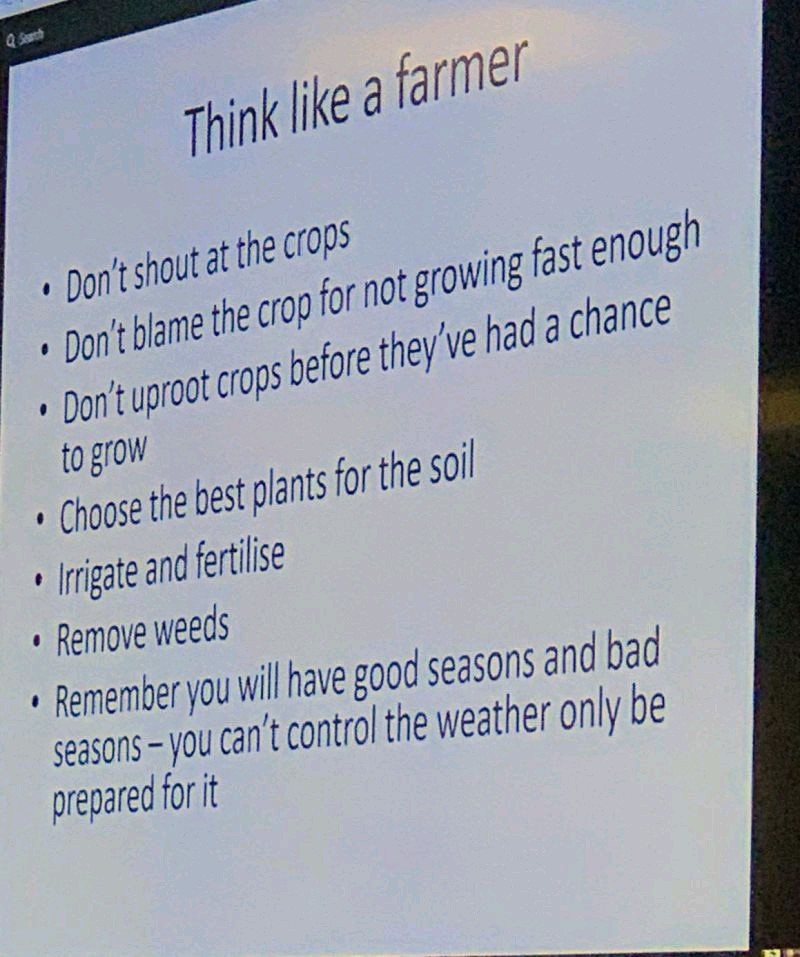 <a href="/hvgoenka/">Harsh Goenka</a> 
Think Like A Farmer🙏🏼🙏🏼🙏🏼