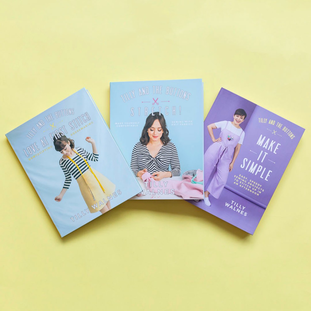 TillyButtons's tweet photo. You can only pick ONE, which are you choosing? 📚
1. Love at First Stitch #LoveAtFirstStitch
2. Stretch! #StretchSewingBook
3. Make It Simple #MakeItSimpleBook
Shop Tilly's books: https://t.co/HVXGlxBUaU https://t.co/3SWzHGLL84