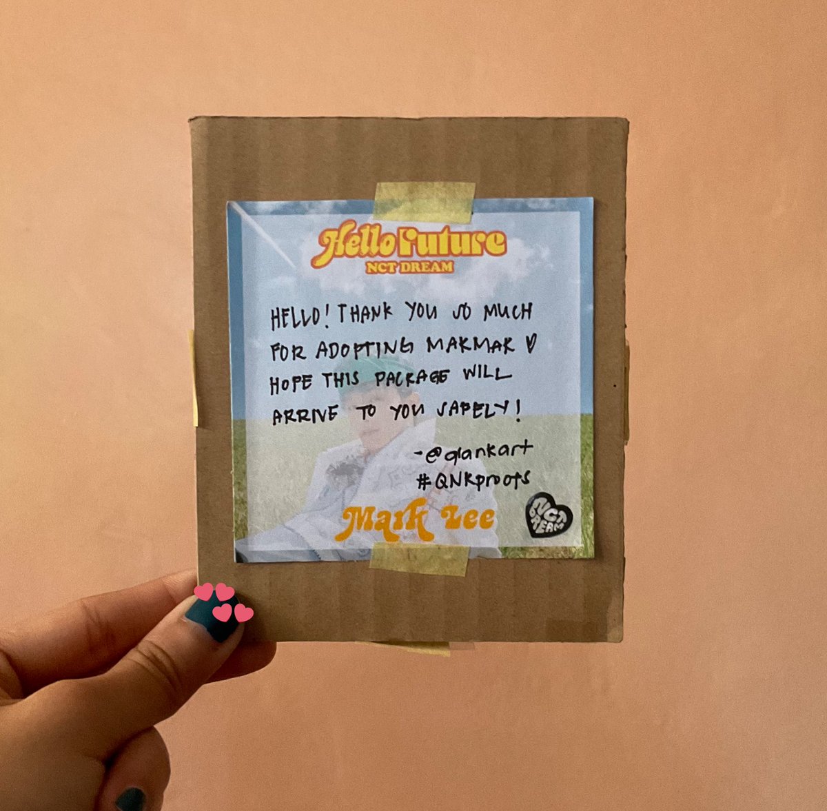 sunabuys's tweet photo. kinda late cos i got busy and sick huhu but thank you sm @qiankart !! item was well-packaged and it arrived safely naman 😊💕 #QNKproofs https://t.co/MWw7ruaVnb