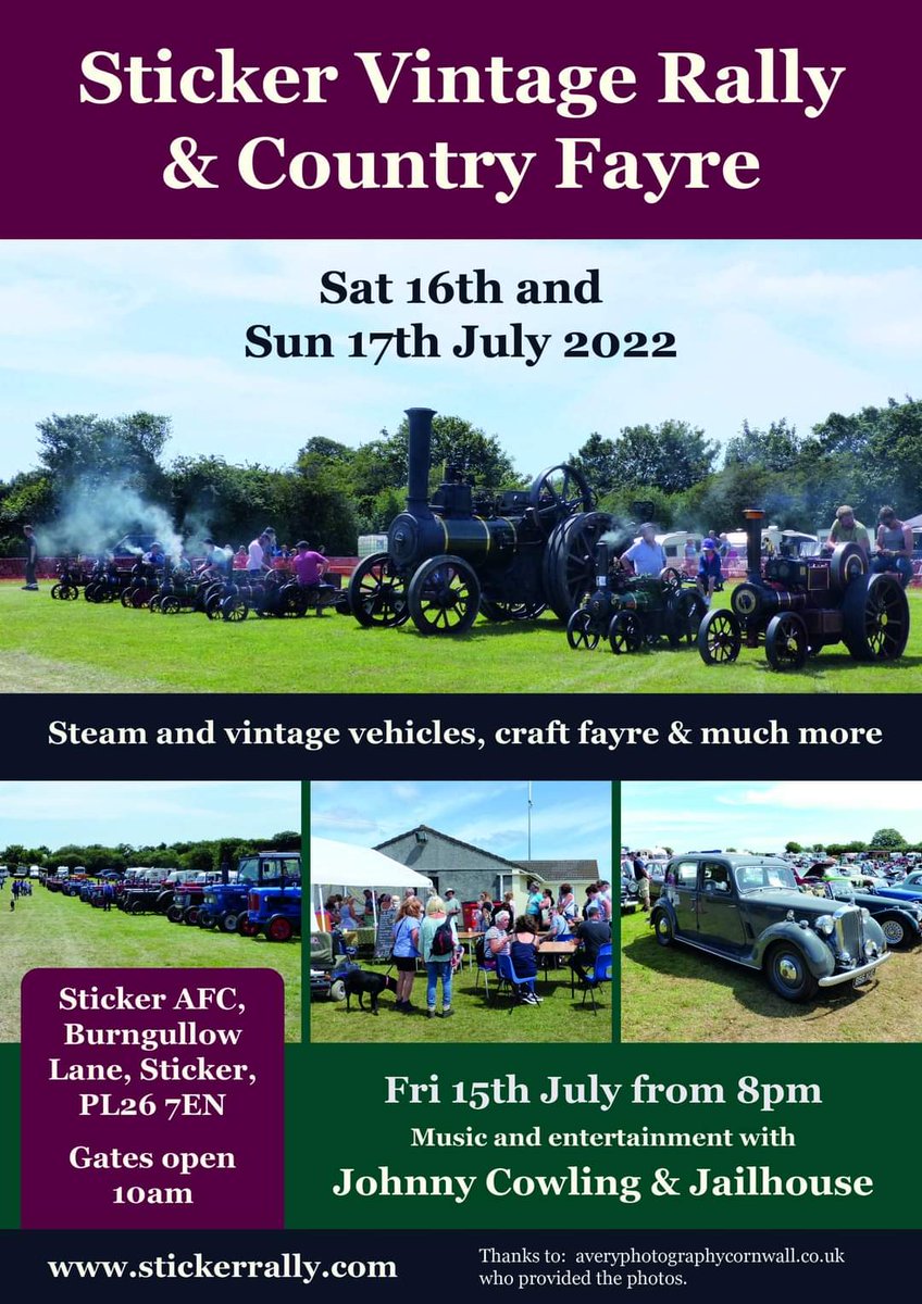 Sticker Vintage Rally and Country Fayre tweet media