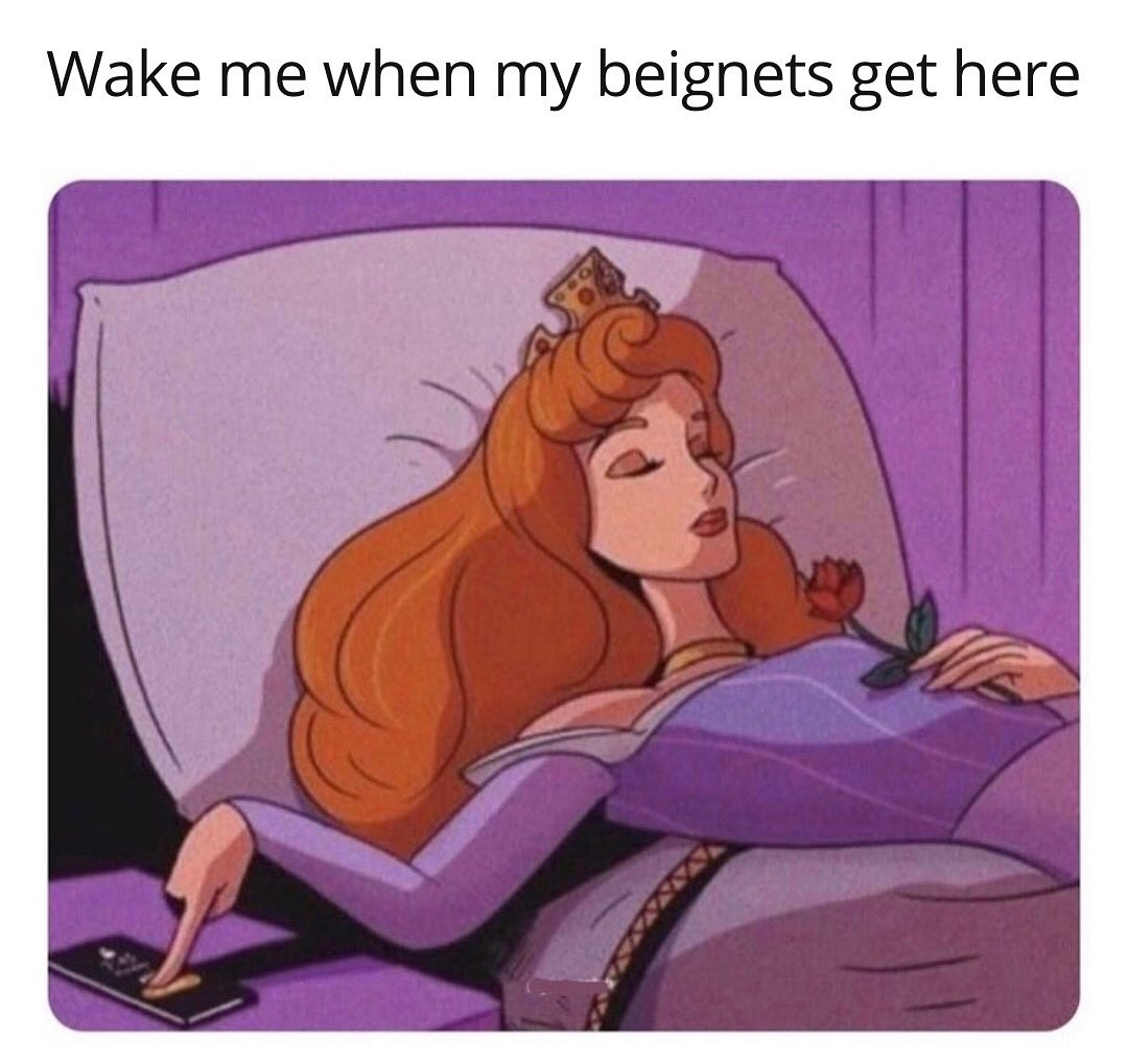 BonBeignetNG's tweet photo. If I’m not eating beignets, I’m definitely dreaming of them 🤤😴💭 #beignets #bonbeignet #loveatfirstbite https://t.co/43pAjY2ATA