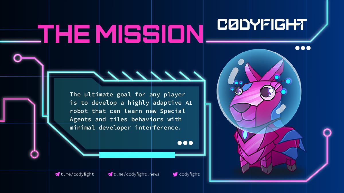 codyfight's tweet photo. Codyfight is rocking the foundation of #Blockchain gaming and brings a unique #P2E #gaming  metaverse!🤯

-Build and own Robots with #NFT skins
-Create #AI Bots to control your robots
-Draw and sell NFT skins in the skin shop

And this is only the tip of the iceberg!😎 https://t.co/iiNxzaobQP