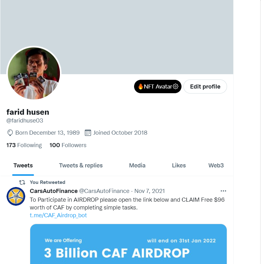 farid husen tweet media