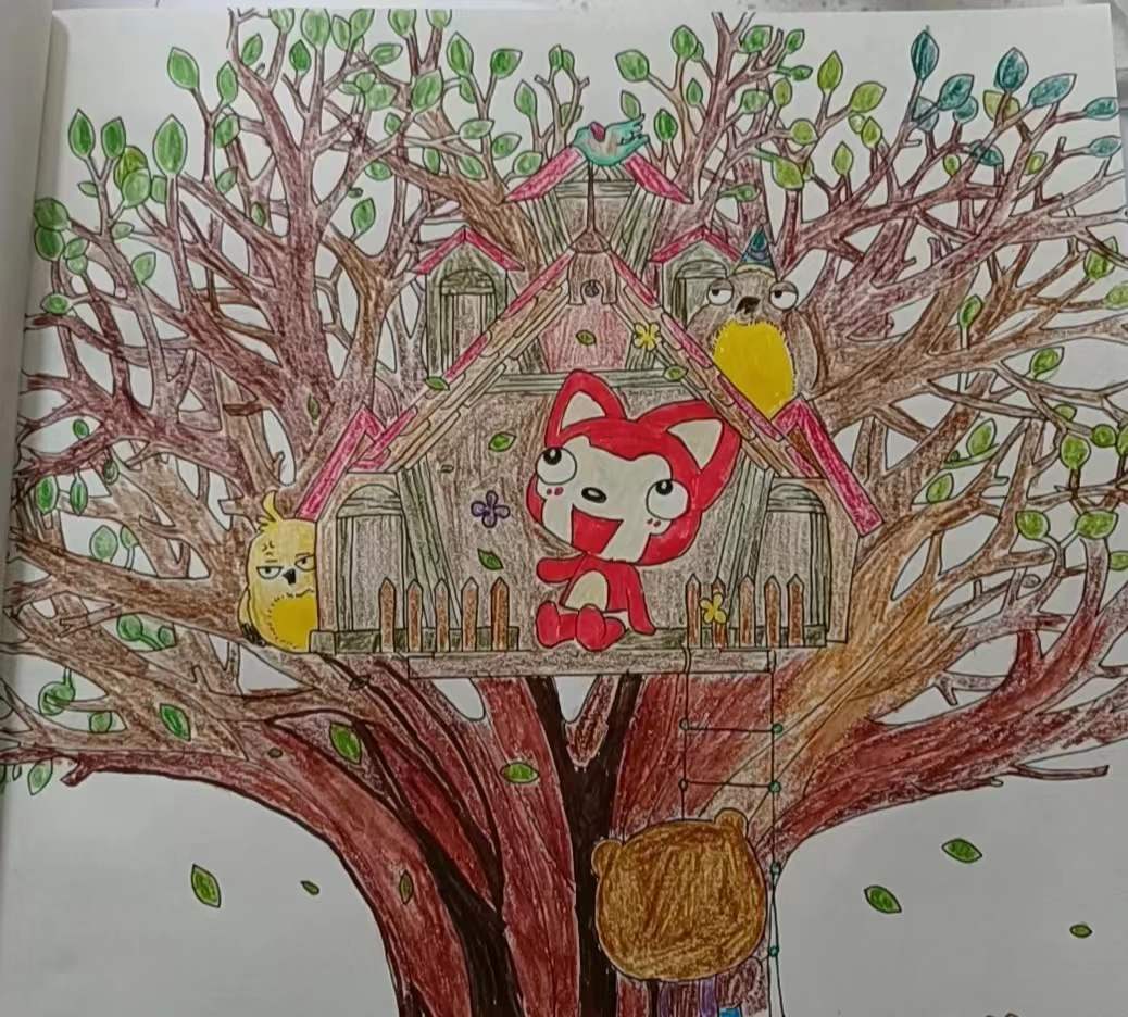 RidgeGilbert's tweet photo. 画个阿狸童话送给大家，希望这些童话可以让大家保持童心，同时祝大家新年快乐！希望官方可以喜欢！！ 
@0xALINFT
  #AliFanArt  我的dis账号是：dex丨ALI-FOX#1126 https://t.co/xF2tWELBDe
