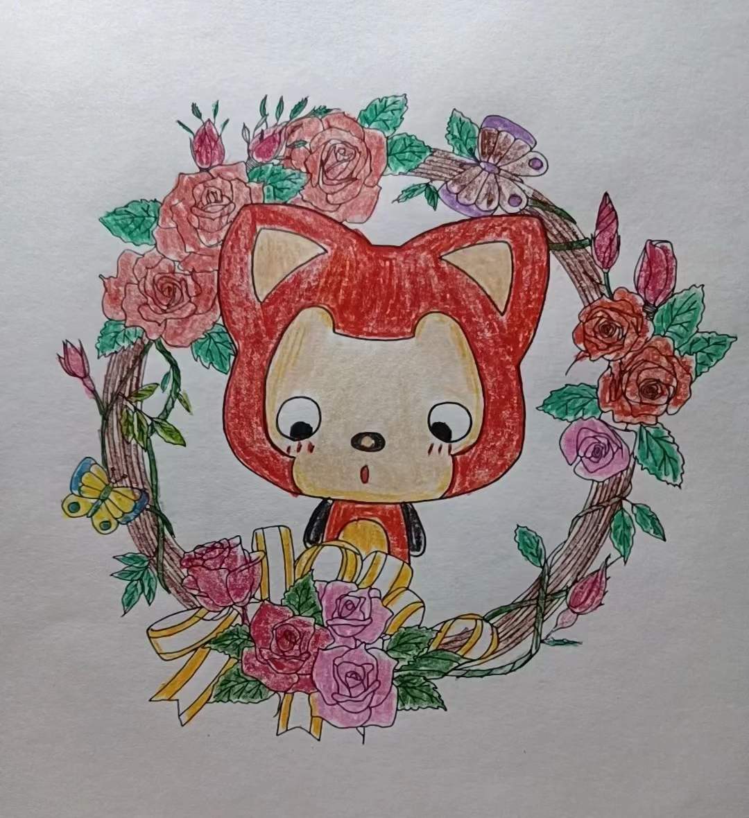 RidgeGilbert's tweet photo. 画个阿狸童话送给大家，希望这些童话可以让大家保持童心，同时祝大家新年快乐！希望官方可以喜欢！！ 
@0xALINFT
  #AliFanArt  我的dis账号是：dex丨ALI-FOX#1126 https://t.co/xF2tWELBDe