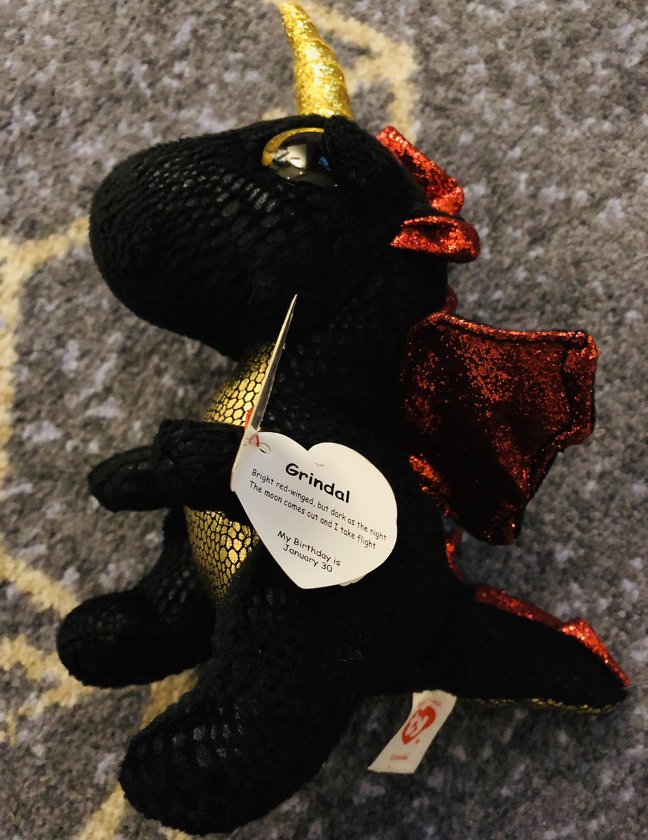 DisneyUSJ_N's tweet photo. ハワイでGETした
tyのGrindalめっちゃ可愛い！

ドラゴンなんはカッコ良いケド
ユニコーンのツノ生えてるんが
可愛いな(υ◉ω◉υ)

#ハワイ
#Hawaii
#ty
#ぬいぐるみ
#Grindal https://t.co/STni53xmlN