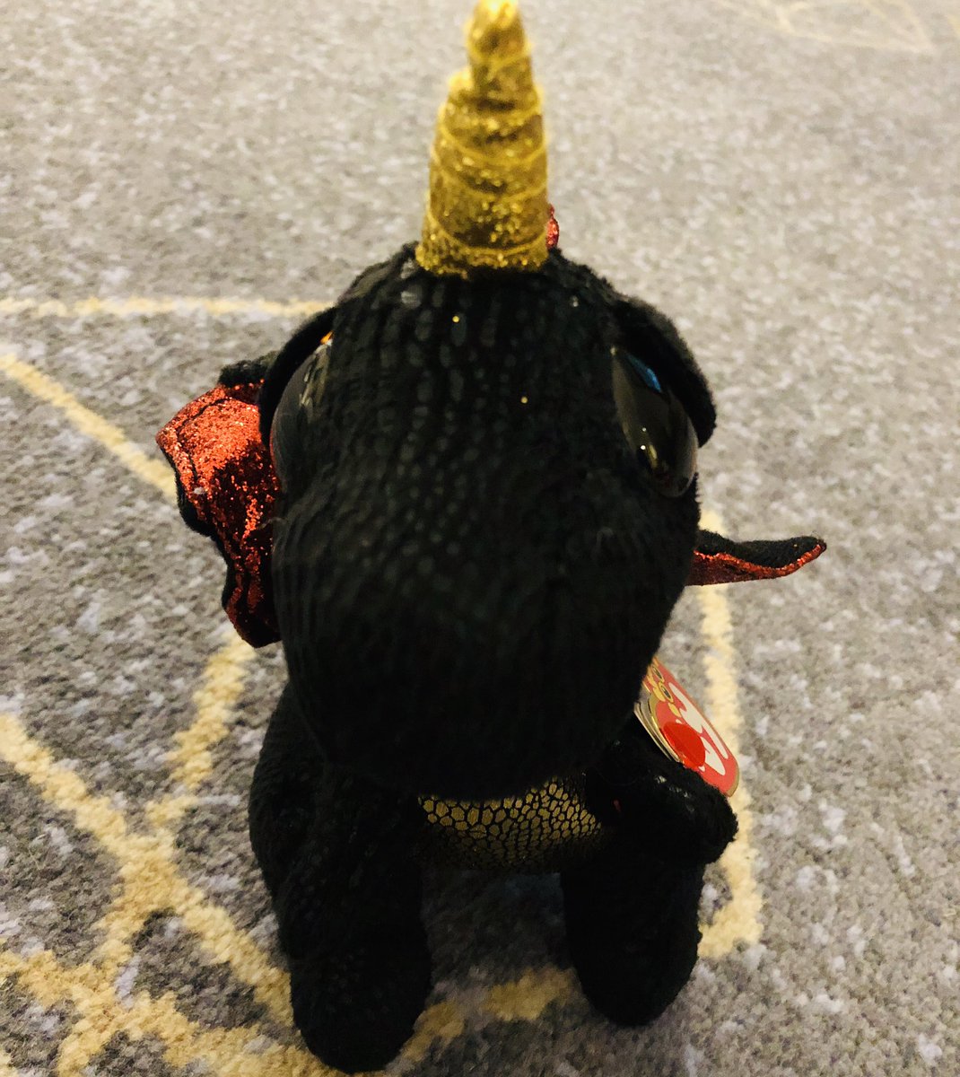 DisneyUSJ_N's tweet photo. ハワイでGETした
tyのGrindalめっちゃ可愛い！

ドラゴンなんはカッコ良いケド
ユニコーンのツノ生えてるんが
可愛いな(υ◉ω◉υ)

#ハワイ
#Hawaii
#ty
#ぬいぐるみ
#Grindal https://t.co/STni53xmlN