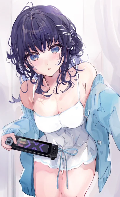 一緒にゲームしよ…?ね?💙 