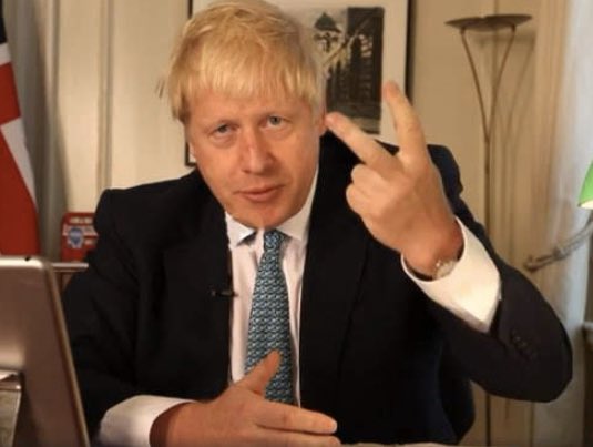 Hey #remoaners #ScumMedia @UKLabour Boris is here to stay.

Get used to it.