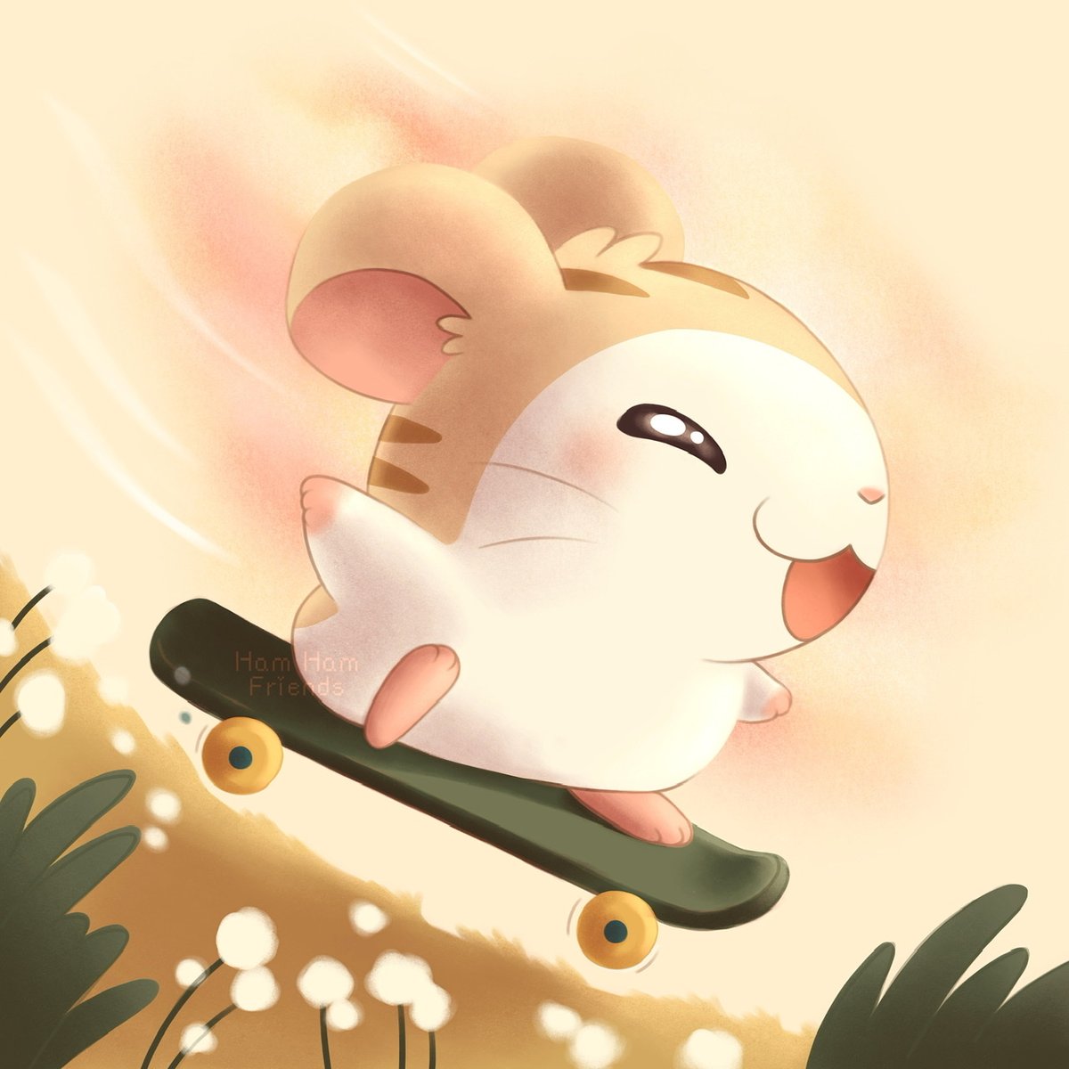 friends_ham's tweet photo. ✨ S t a n 🛹
#hamtarofanart #procreateart #hamtaro #hamhamfriends https://t.co/WjBii4Laho