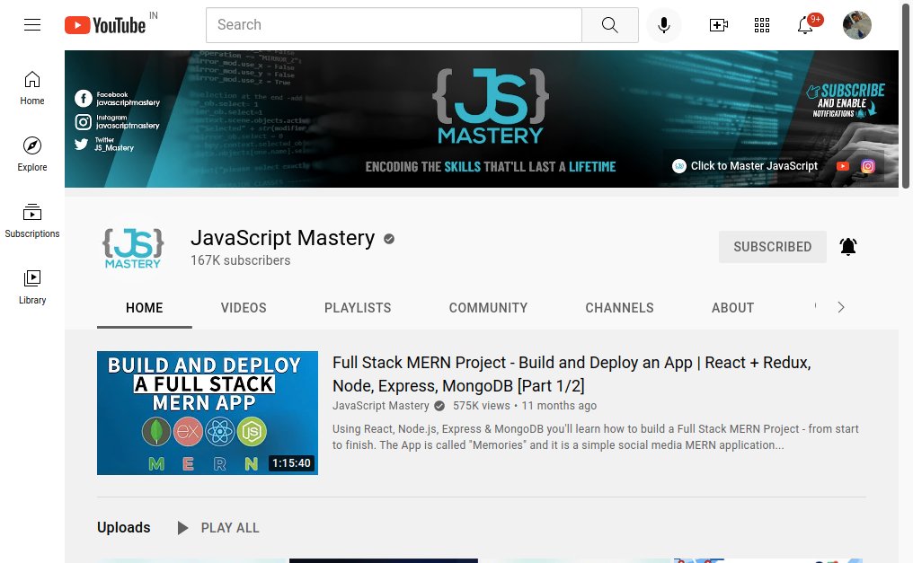 Best YouTube Channels to learn Web Development A Thread 🧵👇️ - Savio ッ ...