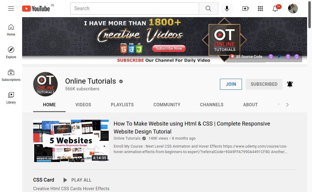 Best YouTube Channels to learn Web Development A Thread 🧵👇️ - Savio ッ ...