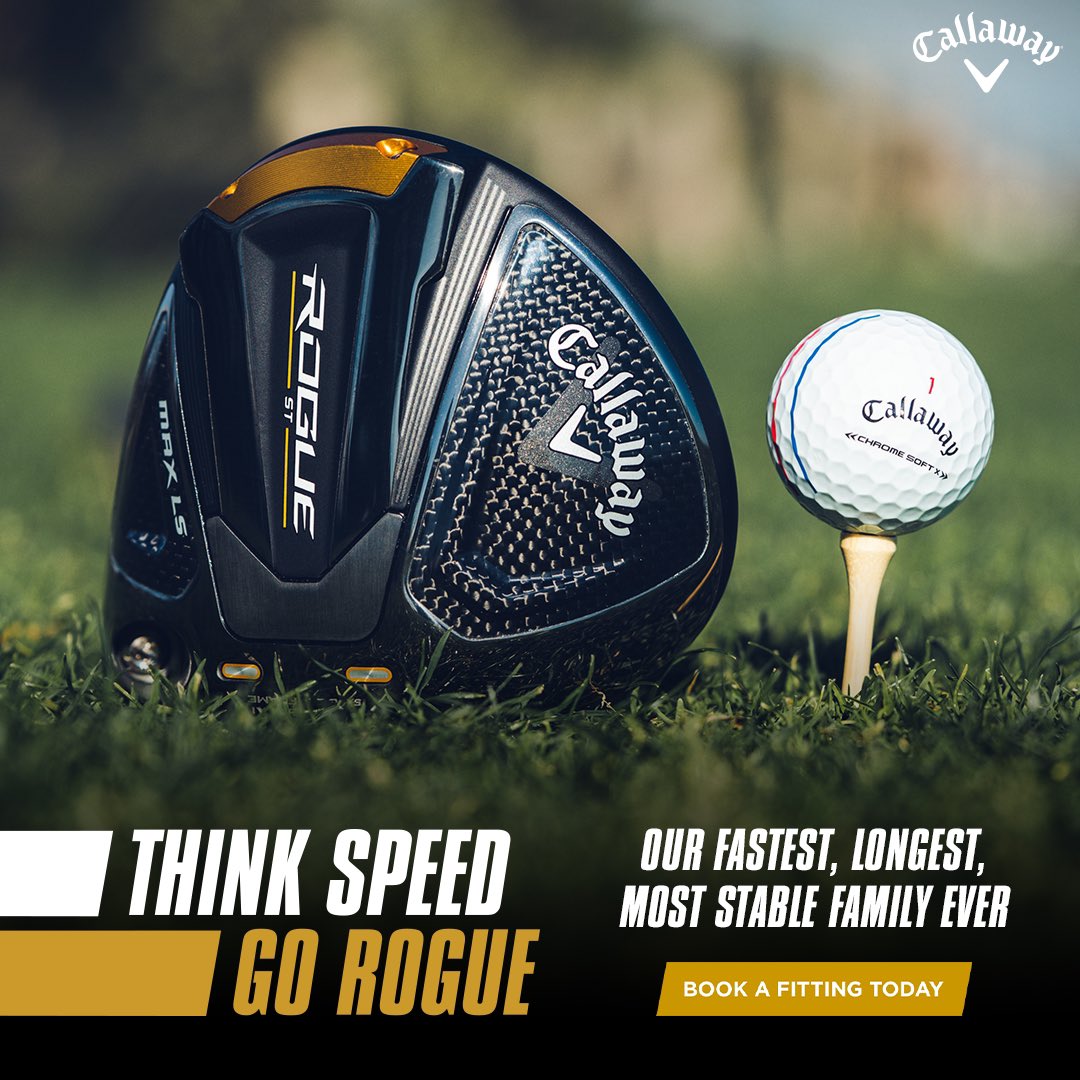 The New Rouge ST range will be landing at New Forest soon. All the new product will available to test. Pre order from today 

#RogueST #GoRogue #callawaygolf