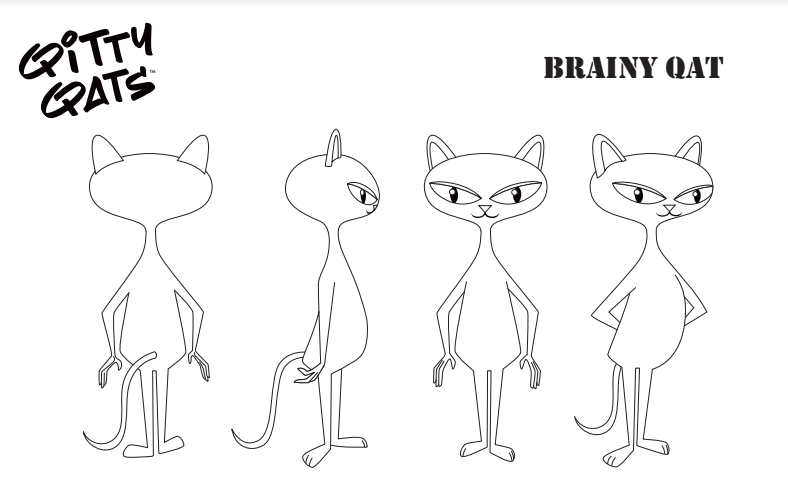 SHAG is hard at work &amp; here's another preliminary sketch of our Brainy Qat getting ready for the VR World. Let us know what you think below! 

Discord: discord.gg/FdskpSHfrN
First 25 ppl that join today and comment "Brainy 3D" get a WL spot!